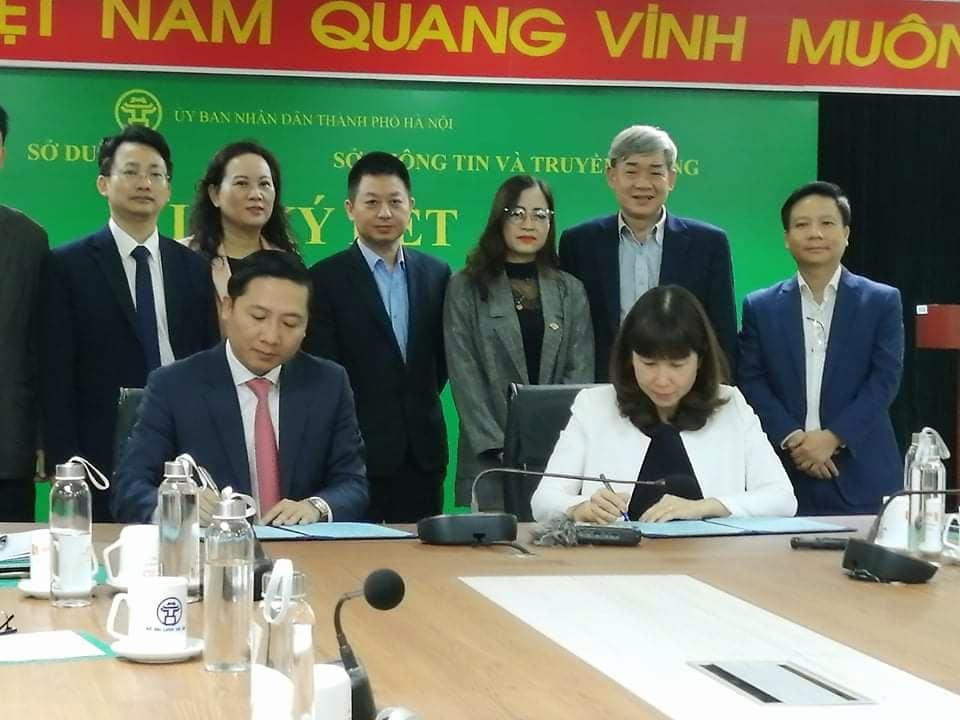 Quang cảnh lễ ký kết Chương trình phối hợp công tác