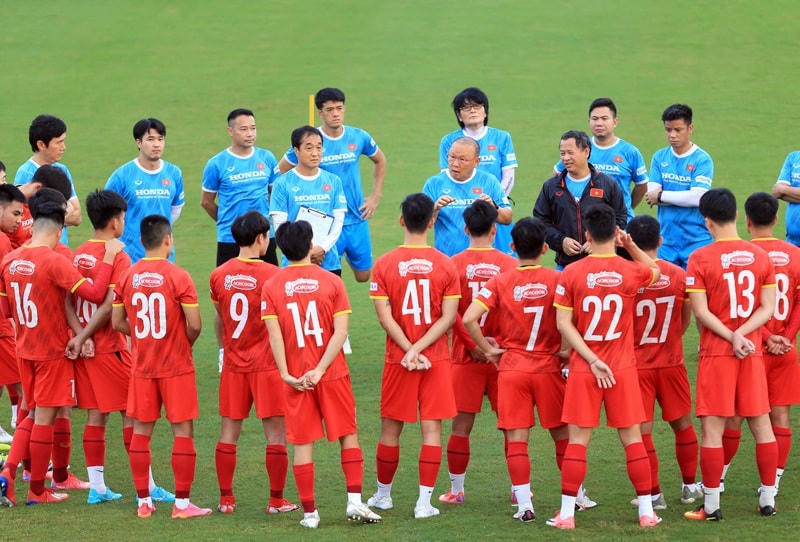 AFC đánh giá cao thế hệ cầu thủ hiện tại của đội tuyển Việt Nam (Ảnh: VFF).