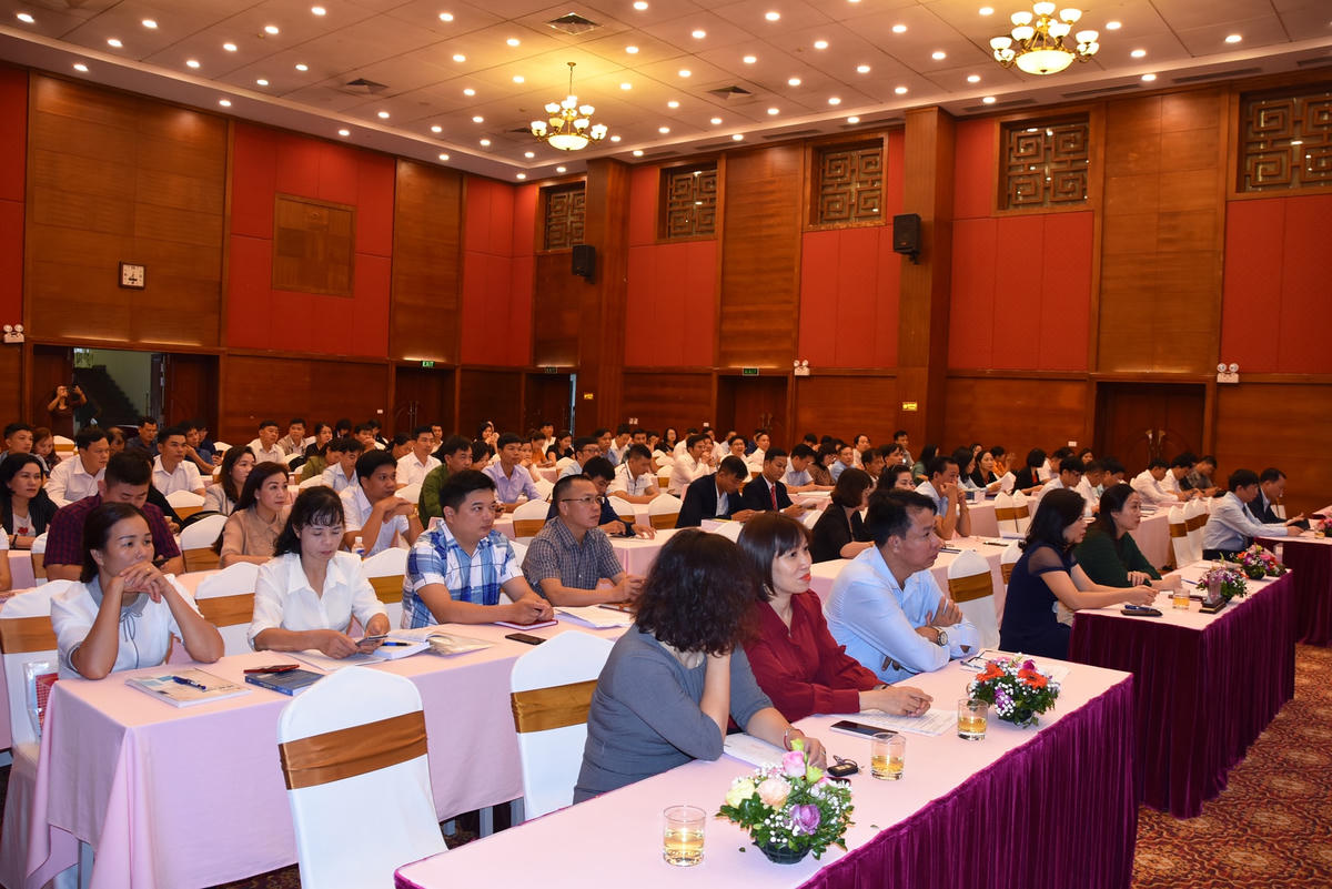 Các học viên tham dự Lễ khai giảng Khóa bồi dưỡng nghiệp vụ công tác Mặt trận (lớp 2, khóa VIII).