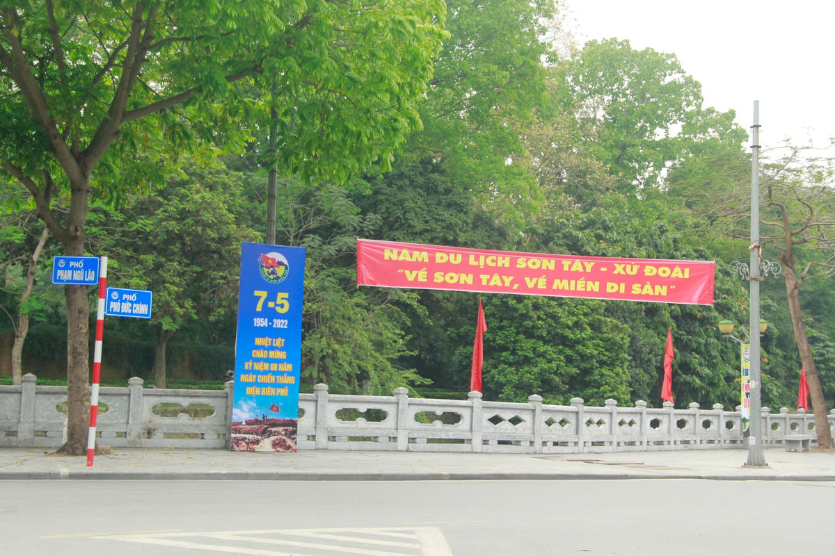 Phố đi bộ Thành cổ Sơn Tây sẵn sàng đón du khách