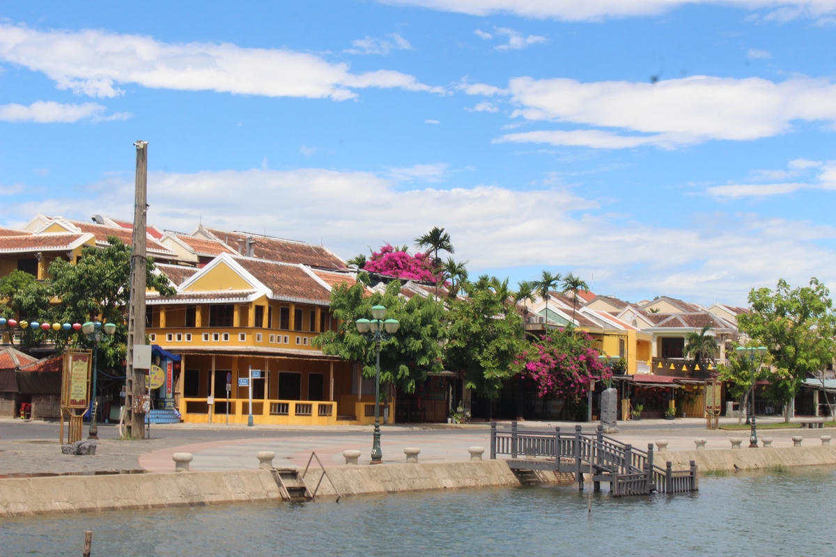 Một góc thành phố Hội An.