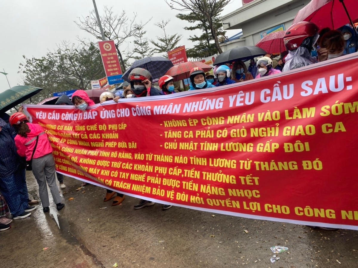 11/21 kiến nghị mà công nhân gửi tới BLĐ Công ty đã nhận được sự đồng thuận.