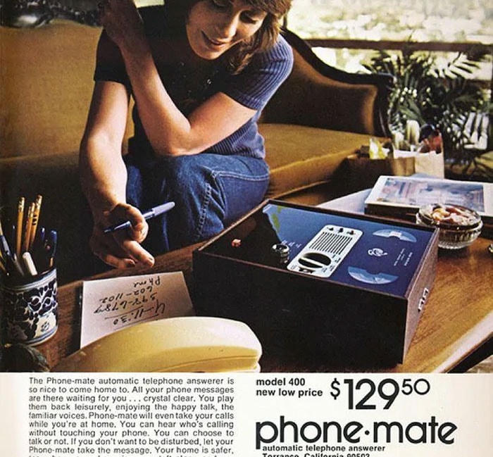 Máy trả lời Phone-Mate: 129,50 USD.