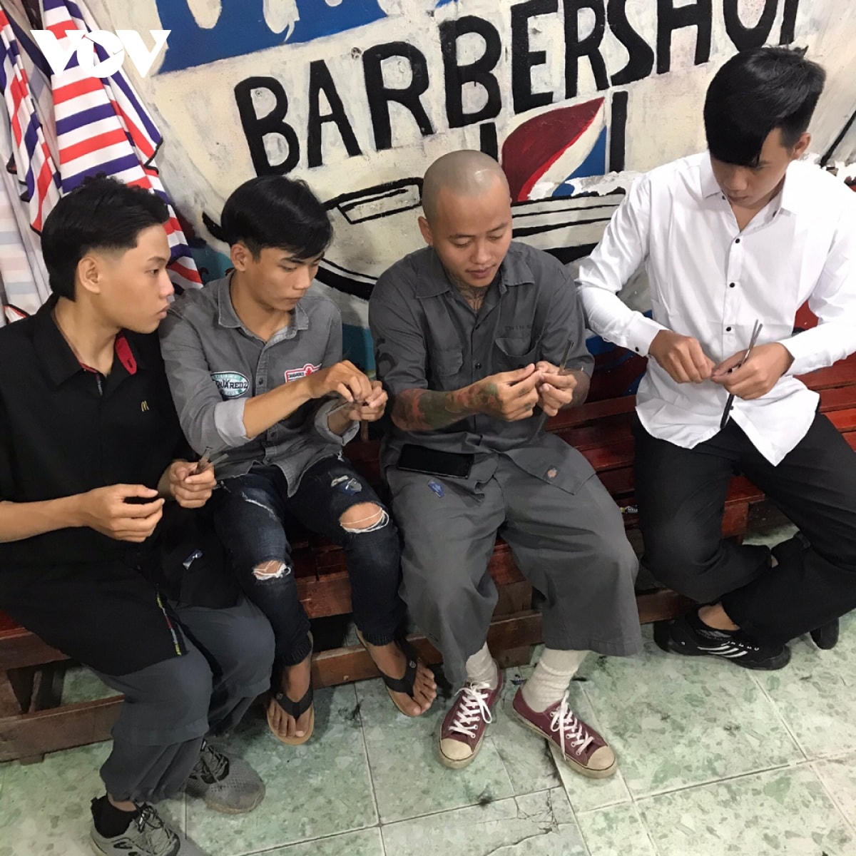 Tiệm tóc di động 0 đồng đến miền khó khăn vùng ĐBSCL