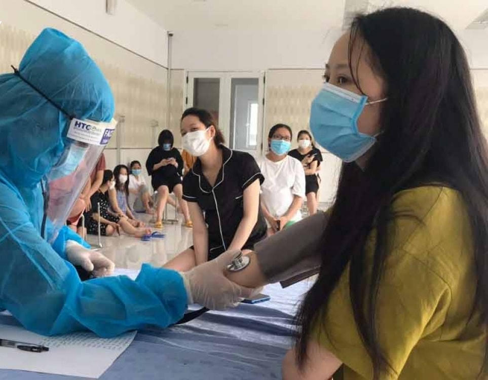 Kiểm tra y tế tại Bình Dương (Ảnh minh họa).