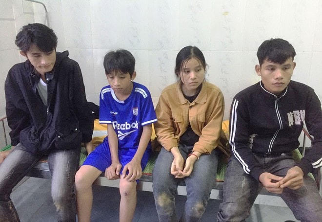 Thảm họa khiến 4 anh em Trí mang phận mồ côi.