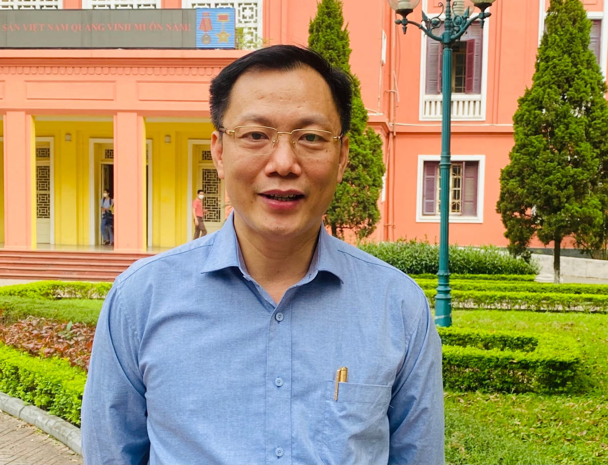 TS Trần Khắc Thạc, Phó trưởng Phòng đào tạo Trường Đại học Thủy Lợi.