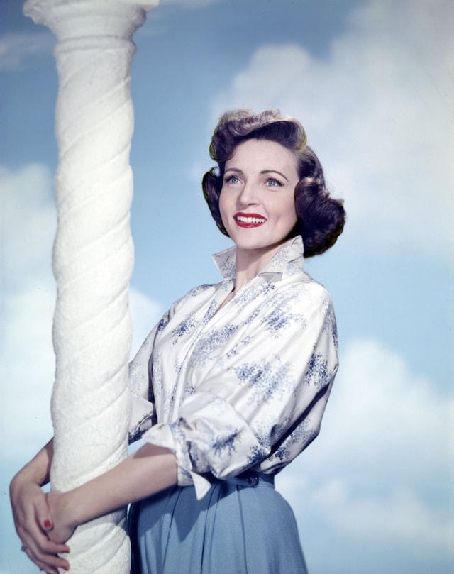 Nữ diễn viên Betty White thời trẻ.
