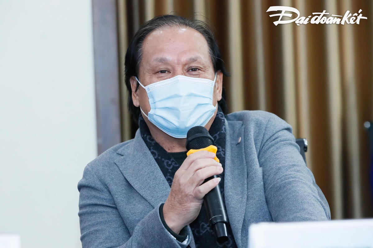 Chuyên gia Phan Anh Tú tại Tọa đàm. Ảnh: Công Vinh.