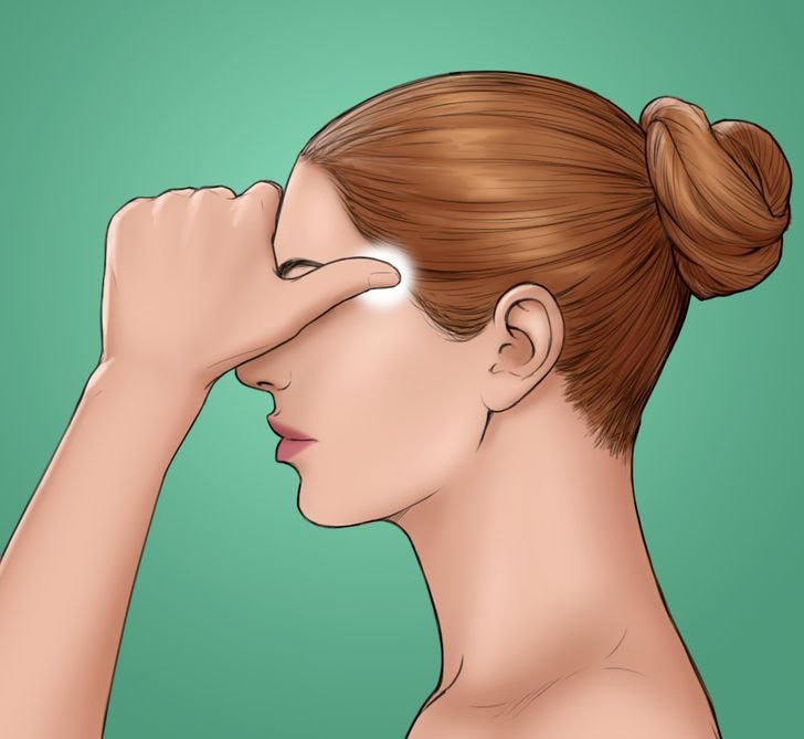 8 kỹ thuật xoa bóp để tránh đau đầu
