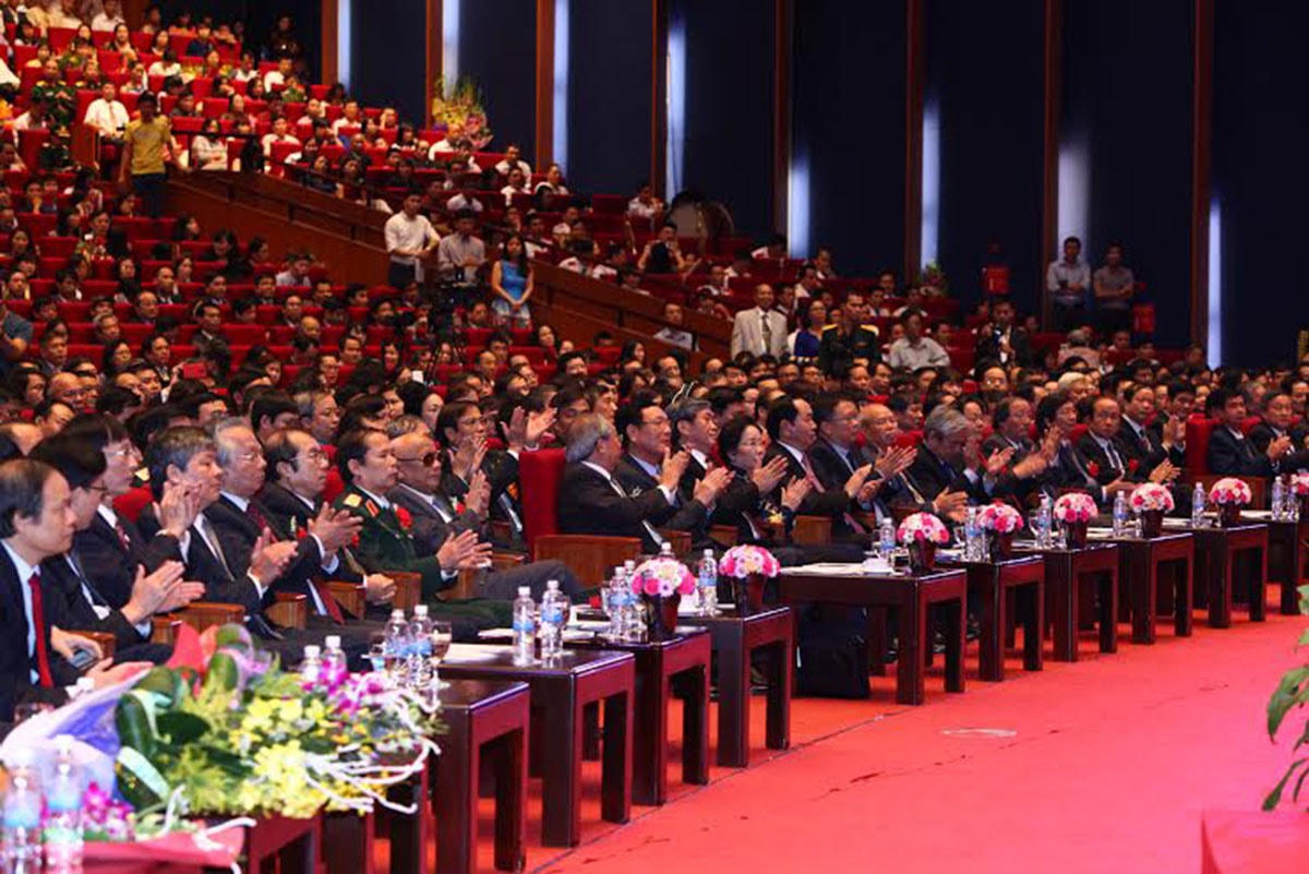 Lễ công nhận GS, PGS năm 2020.