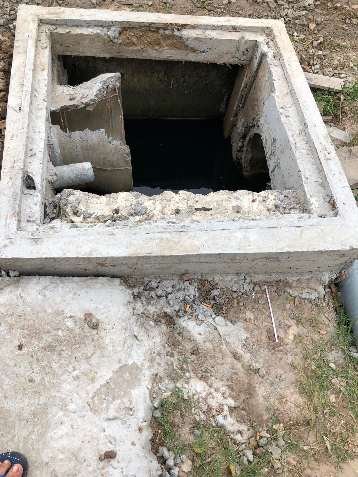 Đường ống đặt lệch nhau nhưng vẫn được bỏ qua  
