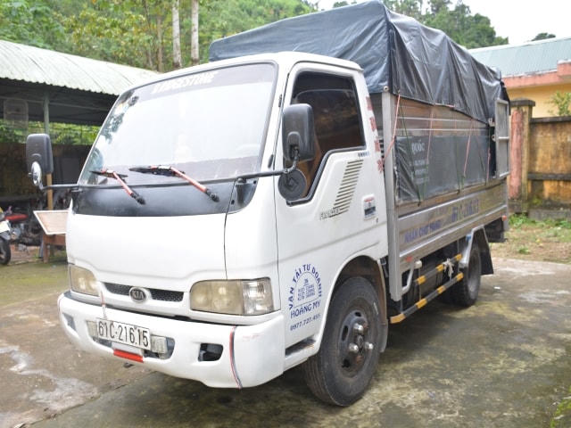 Phương tiện các đối tượng dùng để vận chuyển đồ trộm cắp.