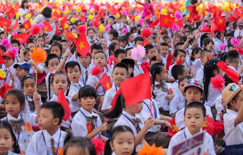 Học sinh dự lễ khai giảng năm học mới (ảnh minh họa) 