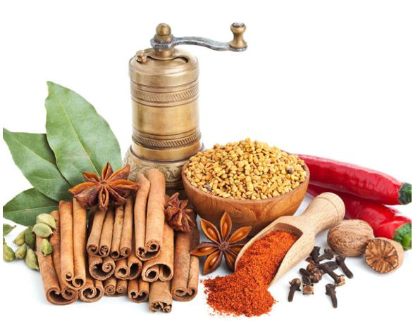 Không sử dụng các loại gia vị cay, nóng khi chế biến thức ăn cho trẻ. (Ảnh minh hoạ) 