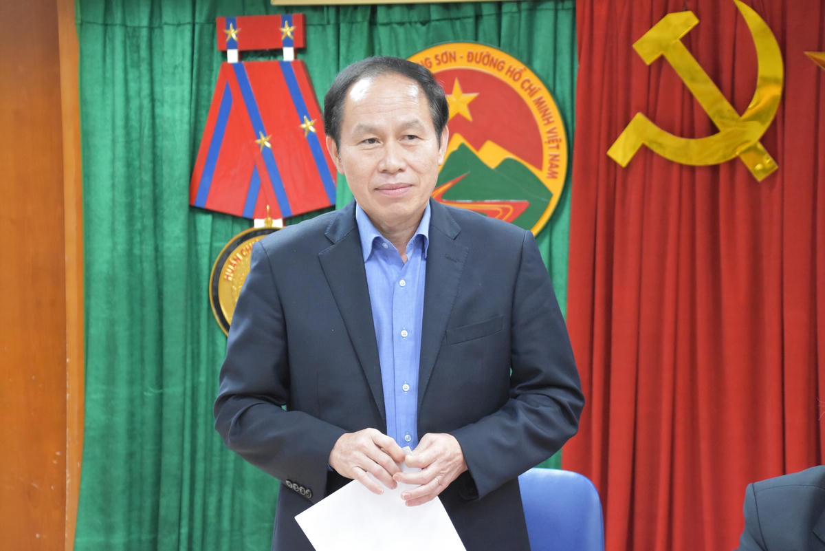 Phó Chủ tịch - Tổng Thư ký Lê Tiến Châu phát biểu tại Hội nghị.