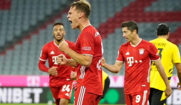 Kimmich ghi bàn ấn định, mang Siêu cúp Đức về cho Bayern. (Nguồn: FcBayern).