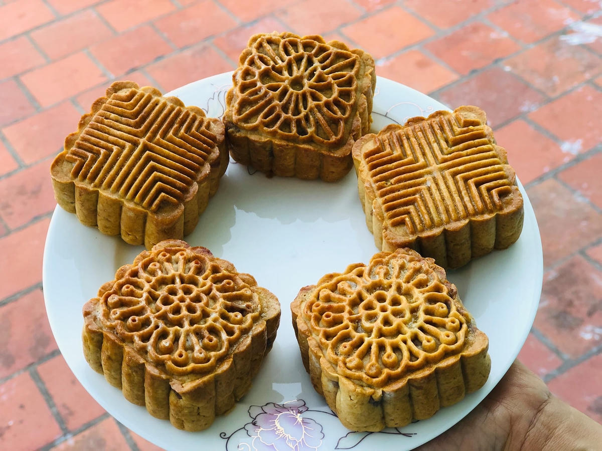 Bánh Trung thu handmade.