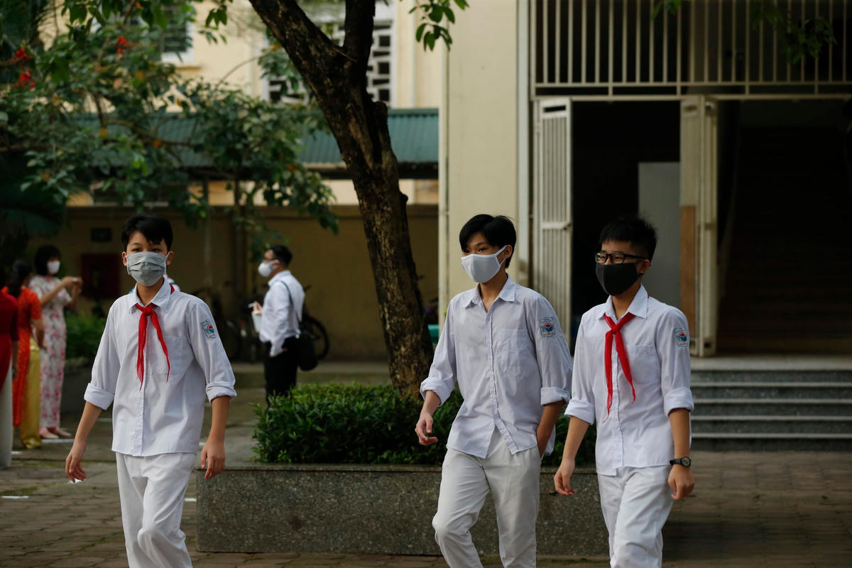 Nhiều trường học ở Hà Nội linh hoạt trong tuyển sinh lớp 6. Ảnh: Phạm Quang Vinh.