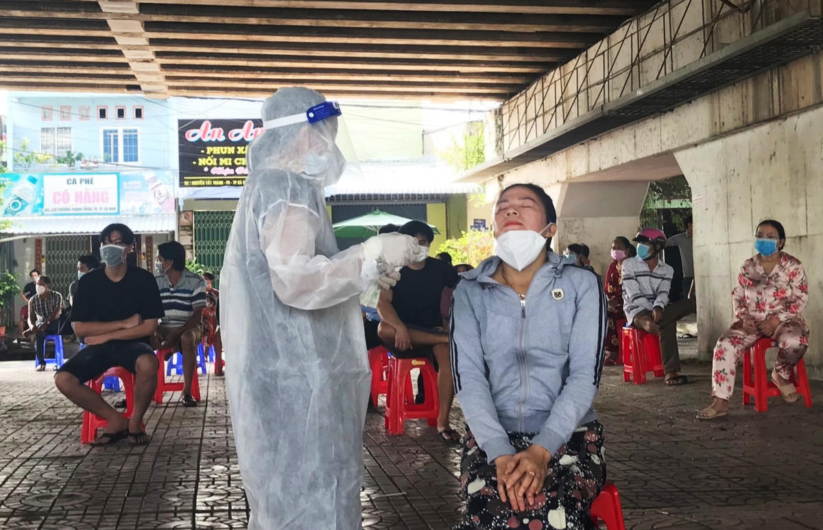 TP Cà Mau tập trung truy vết các phường hợp có liên quan đến F0 trong ngày 24/8.