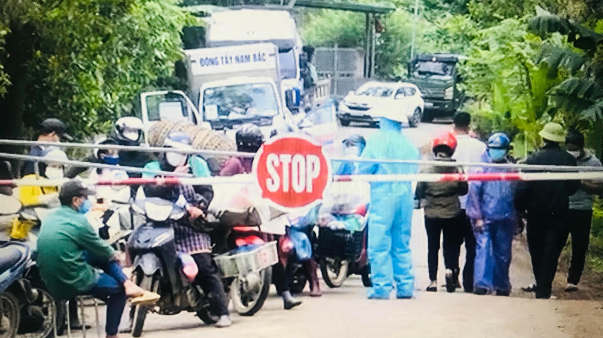 Yên Bái kiểm soát chặt lối ra vào giáp ranh với Phú Thọ.