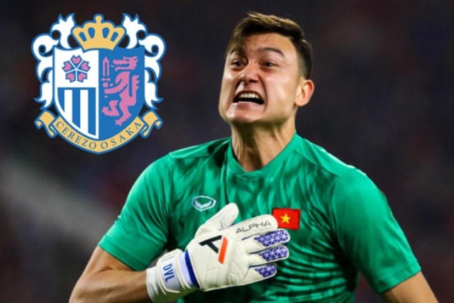 Nhiều thách thức đang đón chờ Văn Lâm ở Cerezo Osaka.