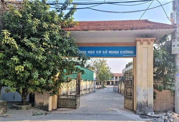 Trường THCS Minh Cường, huyện Thường Tín. Nguồn: SKĐS.