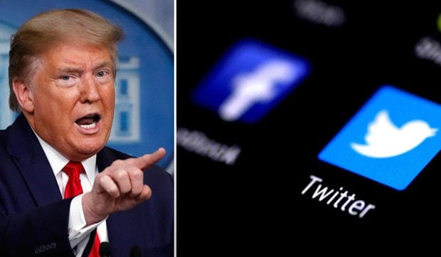 Tài khoản Twitter, Facebook của Tổng thống Trump bị khóa vô thời hạn