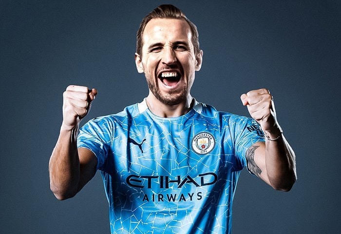 Man City cố gắng mua Kane nhưng không thành.