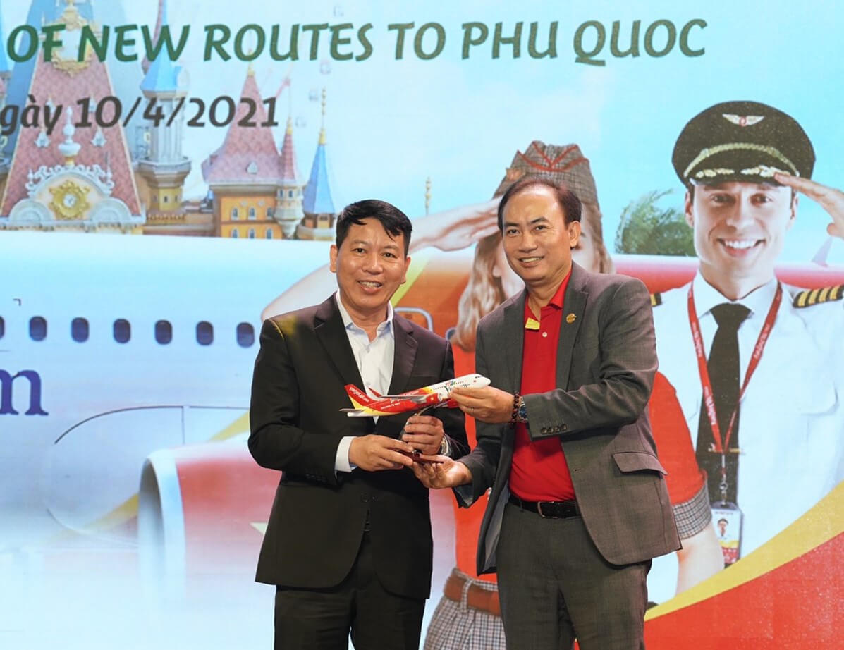 Vietjet kết nối Phú Quốc với Thanh Hoá, Đà Lạt, Nha Trang, Huế, Cần Thơ