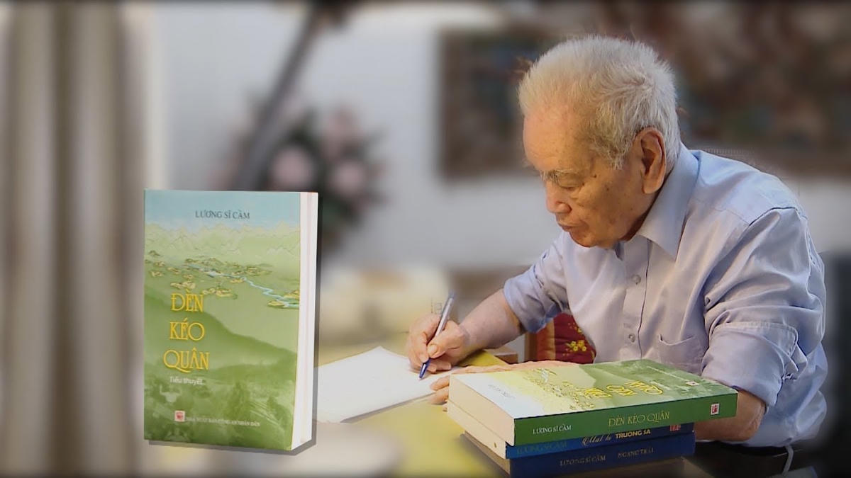 Nhà văn Lương Sỹ Cầm.