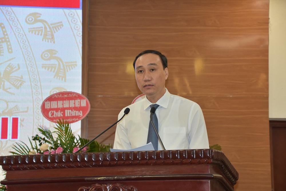 Phó Chủ tịch Phùng Khánh Tài phát biểu tại Đại hội