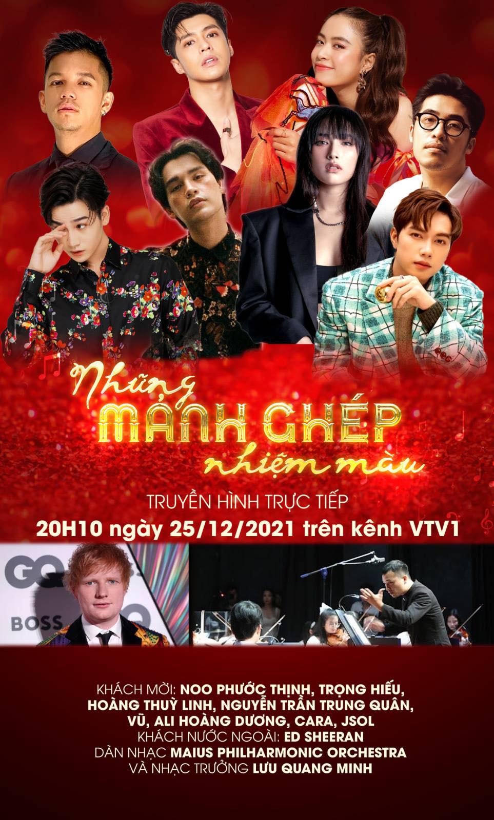 "Những mảnh ghép nhiệm màu" được dàn dựng với màu sắc trẻ trung, phù hợp với không khí cuối năm.