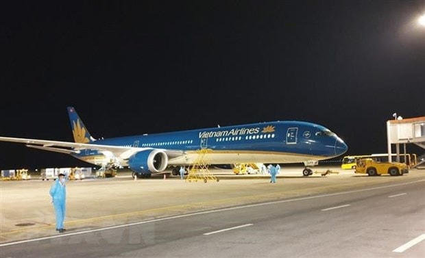 Máy bay của Vietnam Airlines. (Ảnh: TTXVN phát).  