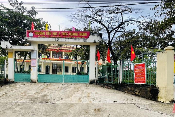 Trước diễn biến phức tạp của dịch bệnh, ngành Giáo dục TX Bỉm Sơn đã cho 15.000 học sinh các cấp nghỉ học tạm thời. Ảnh: BTH.