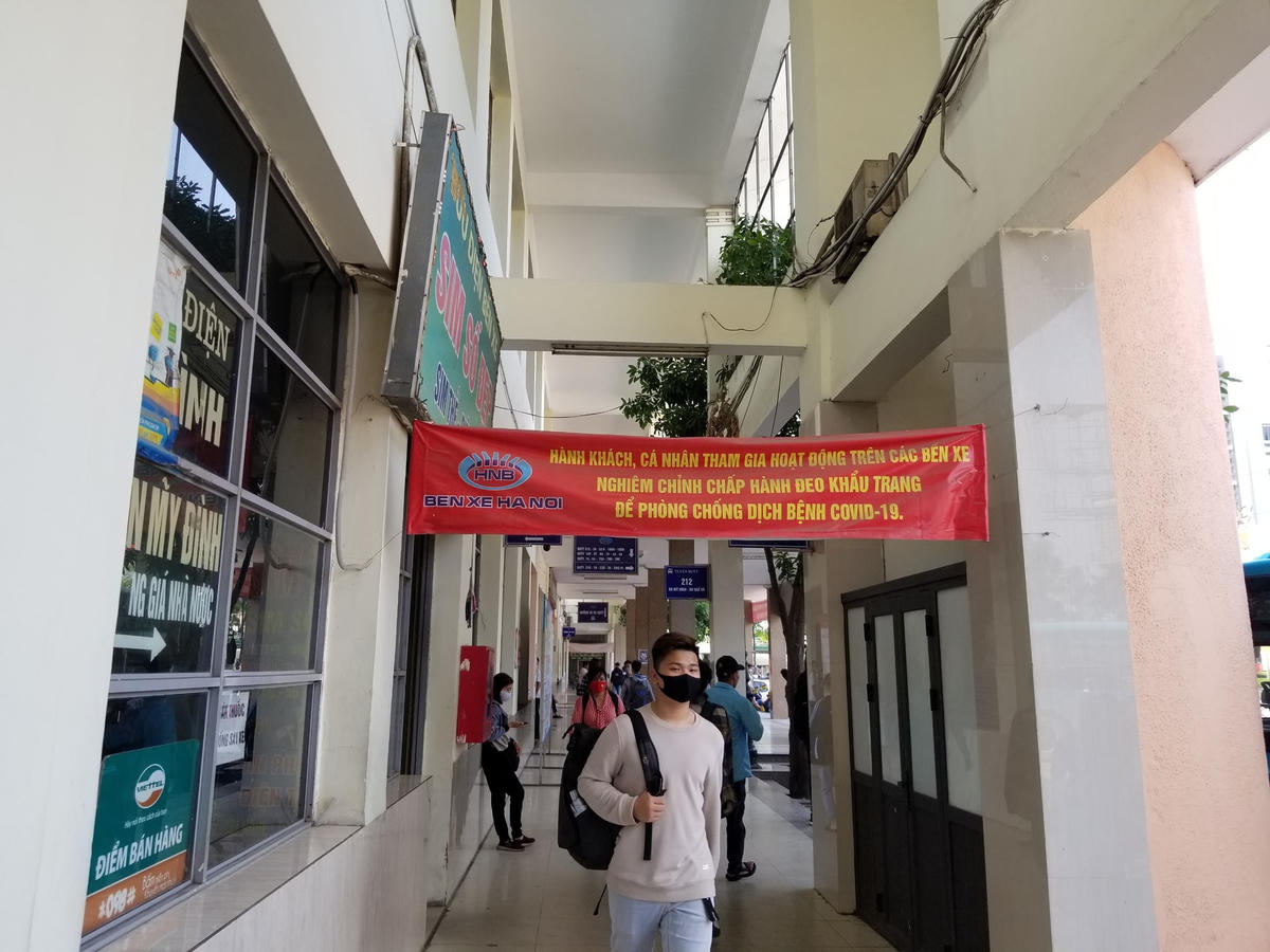 Giám đốc Bến xe Mỹ Đình khẳng định đã chuẩn bị tốt công tác phòng, chống dịch trong mùa nghỉ lễ này.