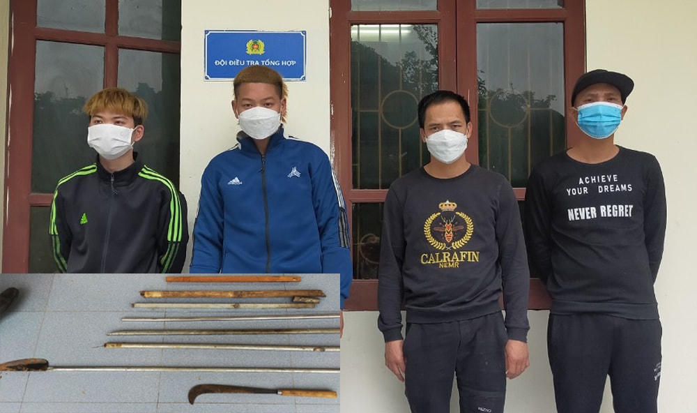 Mâu thuẫn trong quán ăn đêm, nhóm côn đồ của Mạnh và nhân viên quán ăn đuổi chém nhau giữa quốc lộ.