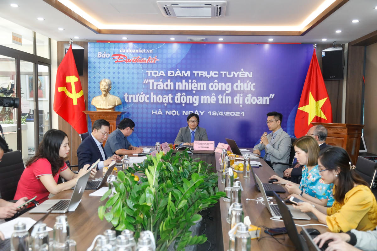 Những cuộc tọa đàm ‘nóng bỏng’ trên Báo điện tử Đại Đoàn Kết: Sức mạnh của báo chí là sức mạnh của ánh sáng