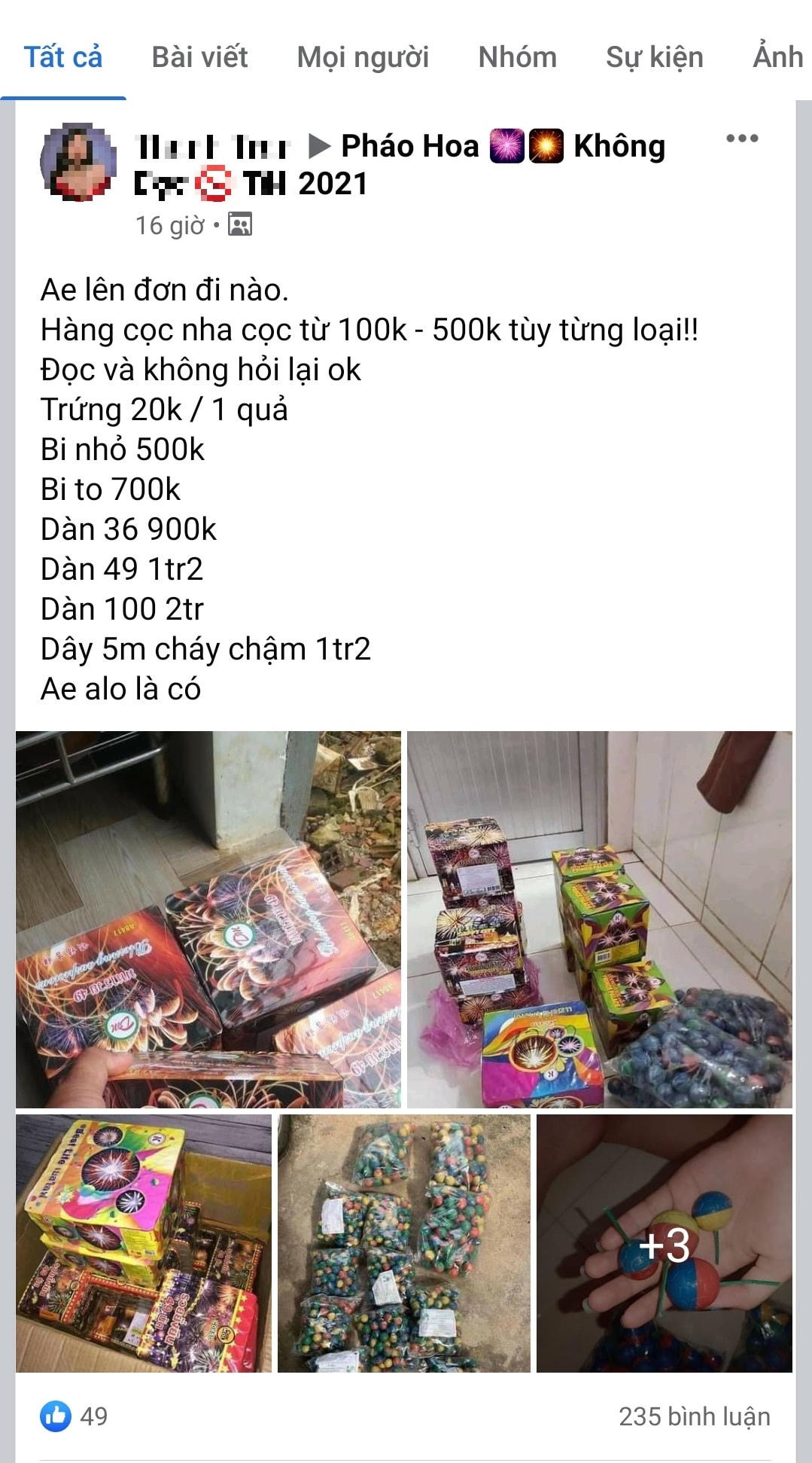 Chưa đến Tết, pháo nổ đã 'đùng đoàng' trên mạng xã hội