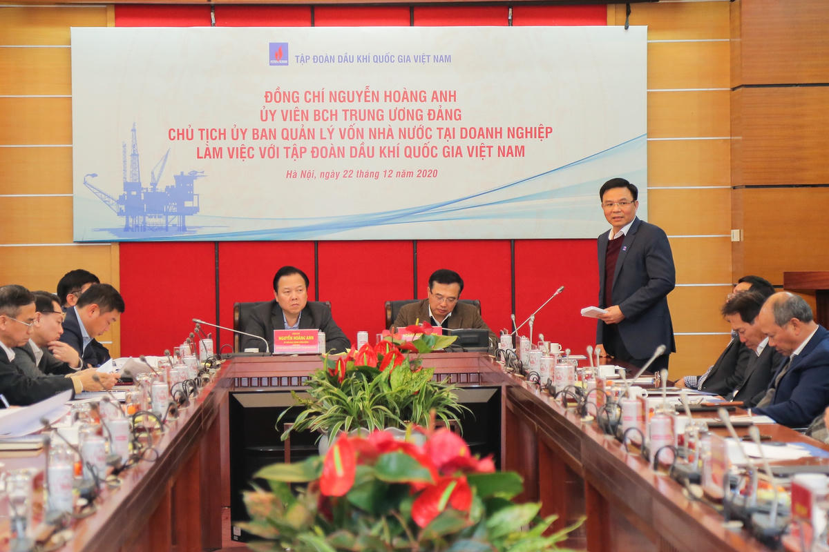 Tổng giám đốc Petrovietnam Lê Mạnh Hùng nêu kiến nghị liên quan đến hoạt động dầu khí.