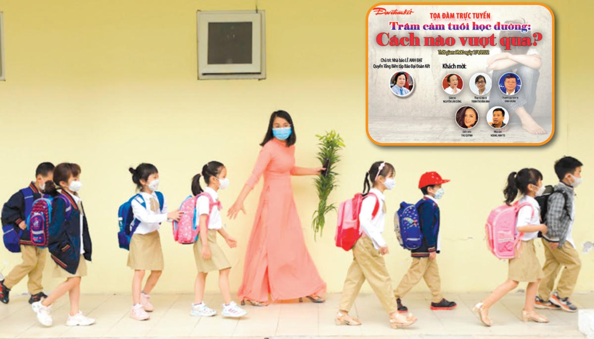 Thầy cô nên dành nhiều thời gian quan tâm, động viên học sinh nhiều hơn để mỗi ngày các em đến trường đều cảm thấy vui vẻ, hạnh phúc. Ảnh: Quang Vinh.