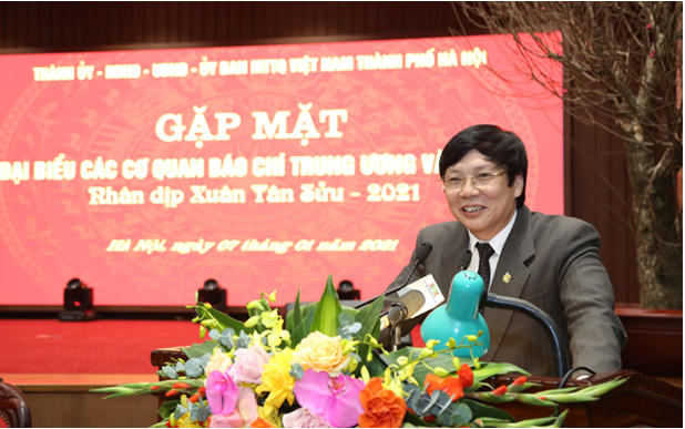 Phó Chủ tịch Thường trực Hội Nhà báo Việt Nam Hồ Quang Lợi.