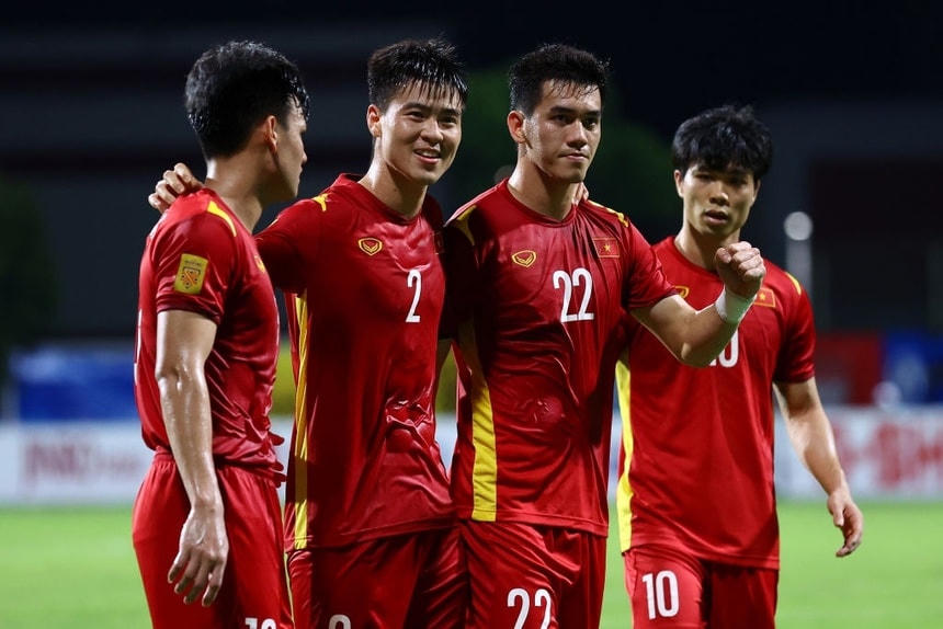 Tuyển Việt Nam đánh bại Campuchia với tỉ số 4-0.