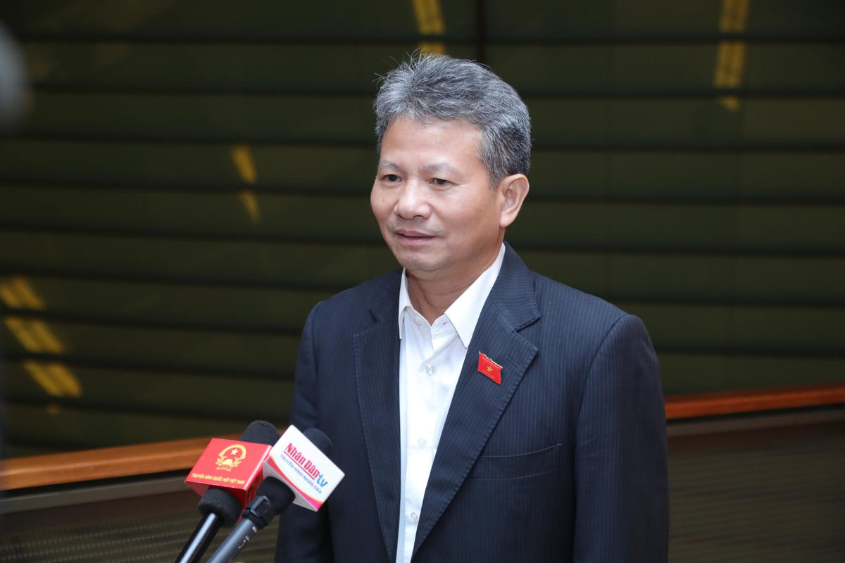 ĐBQH Đỗ Văn Sinh. Ảnh: Quang Vinh.