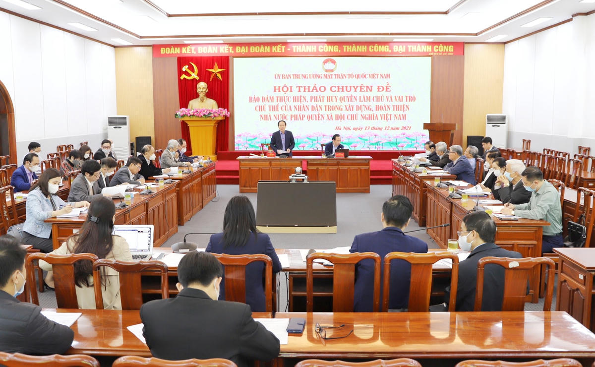 Quang cảnh Hội thảo.