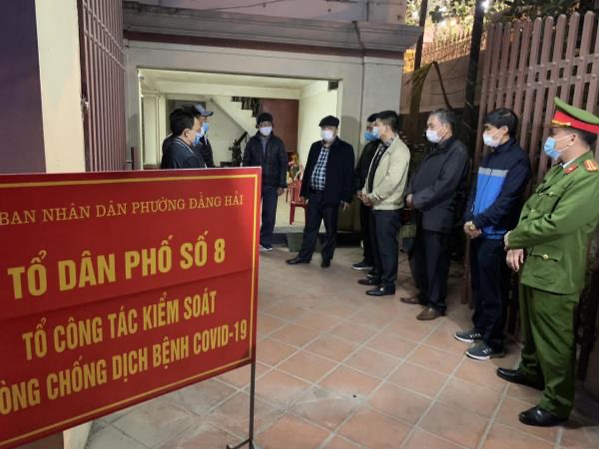 Các Tổ kiếm soát tại tổ dân phố của Hải Phòng sẽ hoạt động đến 29 tháng Chạp.