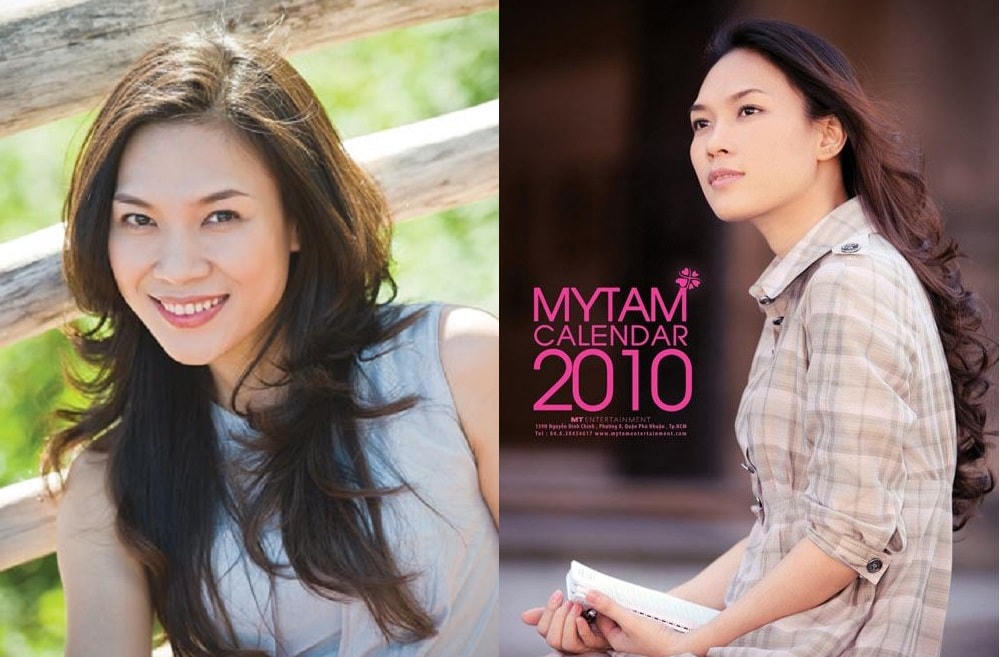 Đời thường, Mỹ Tâm thường để mặt mộc, chỉ tô điểm cho gương mặt một chút son. Nhờ vậy, ngoài 30 nhưng nữ ca sĩ vẫn có làn da mịn màng, hầu như không có nếp nhăn rõ rệt. Kiểu tóc đơn giản nhuộm màu sáng cũng giúp nữ ca sĩ 