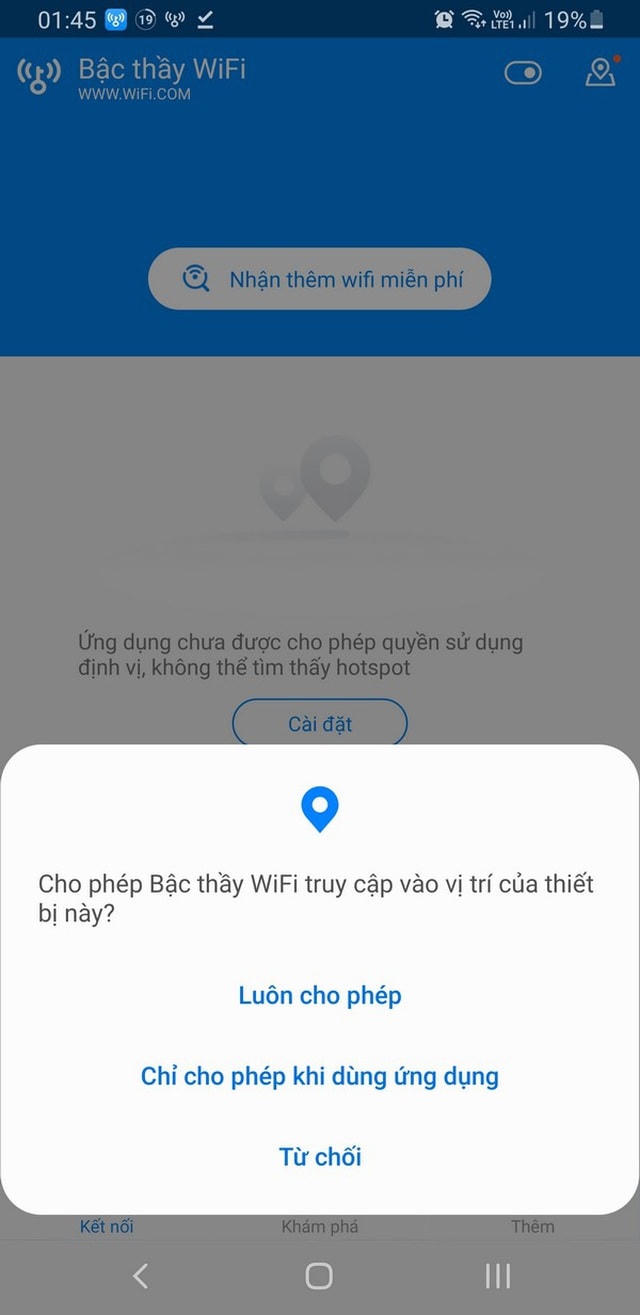 Cách tìm kiếm sử dụng mạng WiFi miễn phí ở bất kỳ đâu
