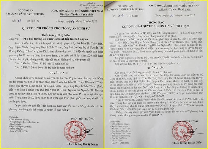 Hai văn bản ca sĩ Đàm Vĩnh Hưng vừa chia sẻ trên trang cá nhân chiều 23/1/2022. (Ảnh: FBNV).