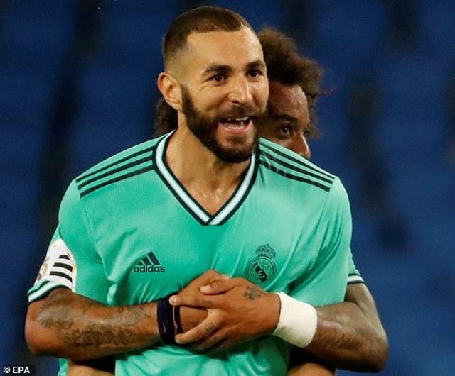 Tiền đạo người Pháp chơi khá ổn định trong vai trò trung phong của Real Madrid.